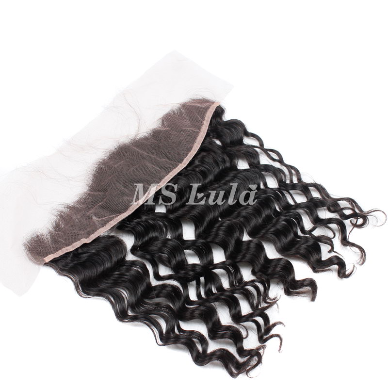 Natural Wave 13x4 Transparent Lace Frontal - 图片 3